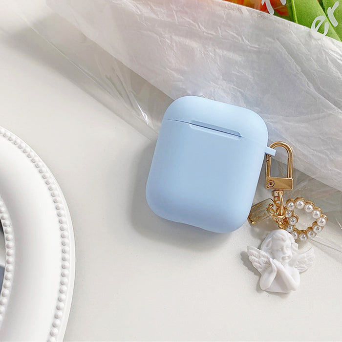airpods case with angel charm boogzel apparel