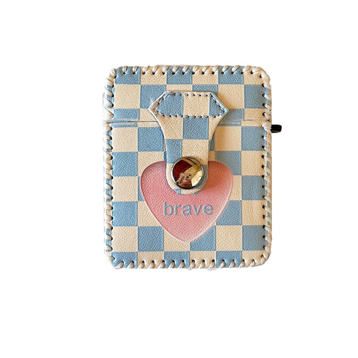 pastel plaid airpods case boogzel apparel