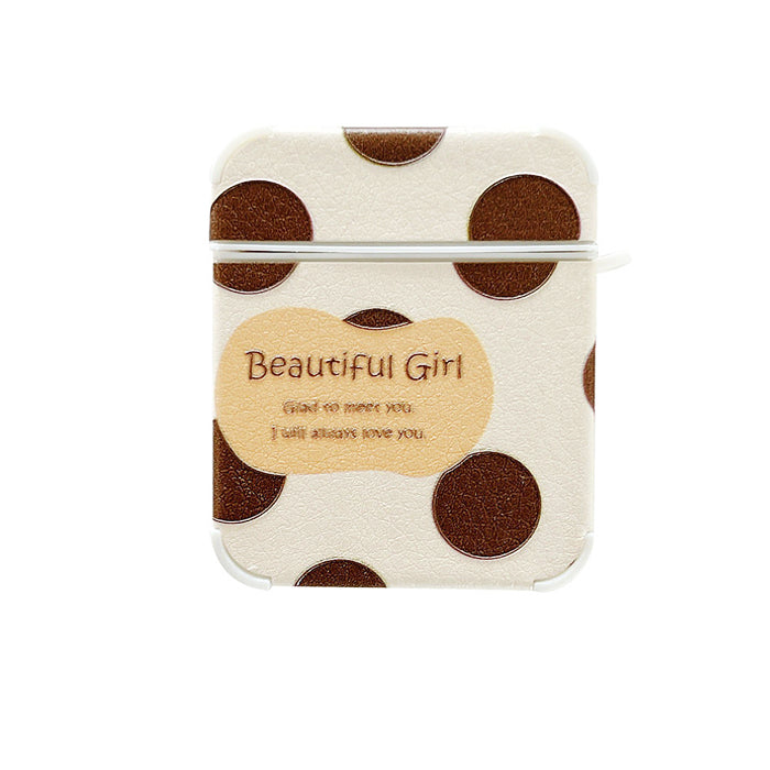 polka dot airpods case boogzel apparel