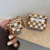 aesthetic checkerboard airpods case boogzel apparel