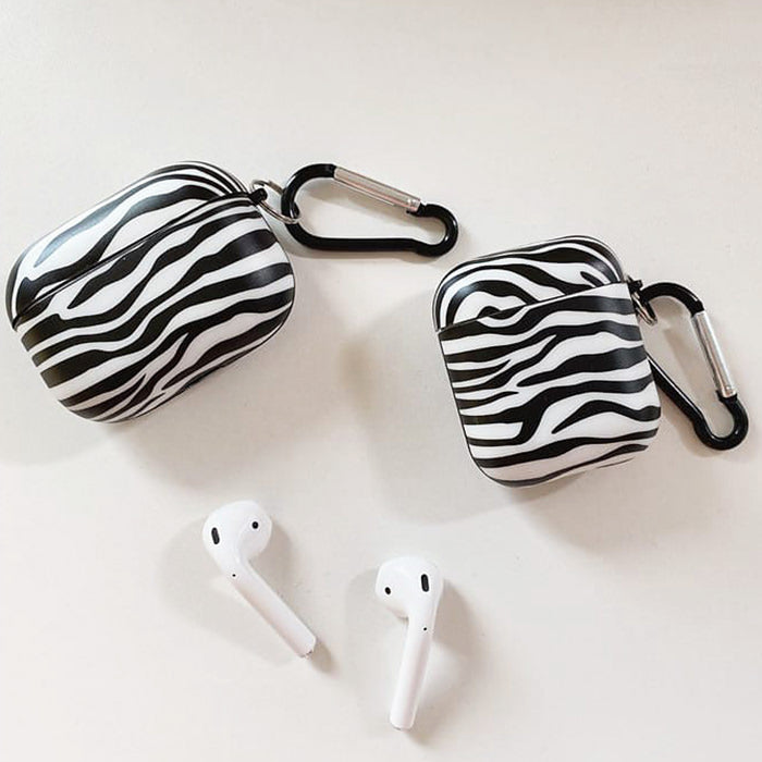 zebra airpods case boogzel apparel