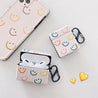 smiley faces airpods case boogzel apparel
