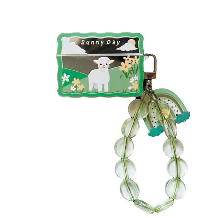 cute sheep airpods case boogzel apparel