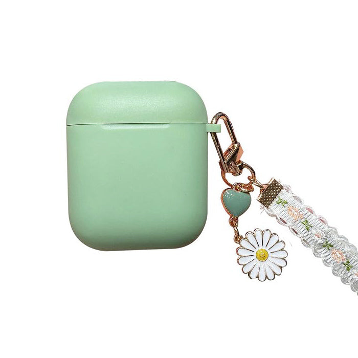 daisy chain green airpods case boogzel apparel