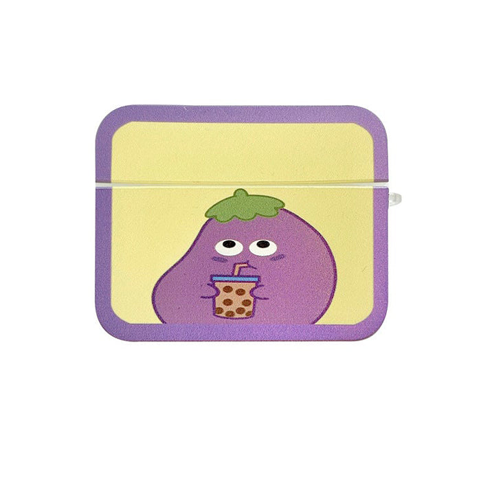 eggplant airpods case shop