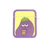 eggplant airpods case boogzel apparel