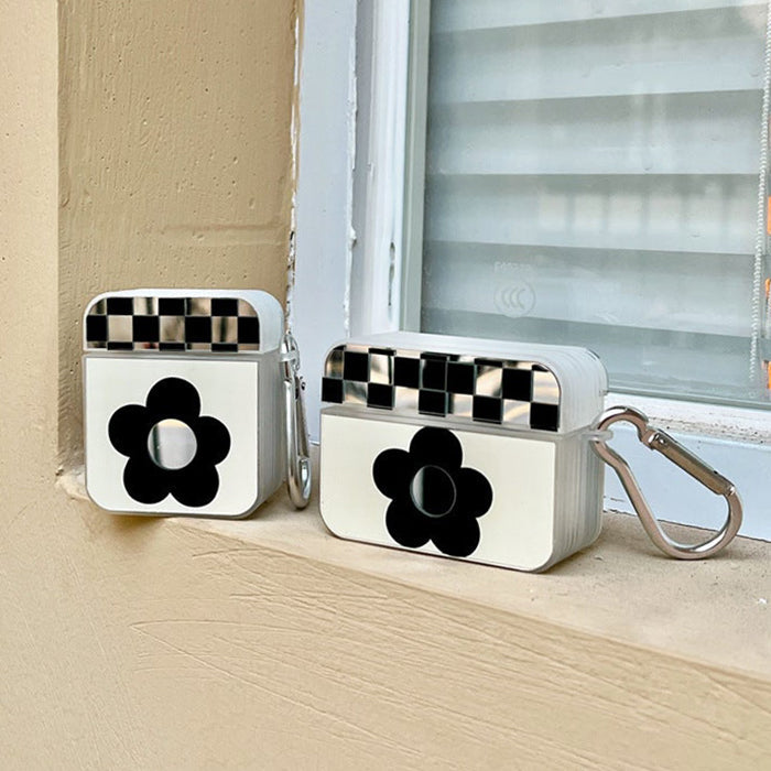 checkered mirror airpods case boogzel apparel