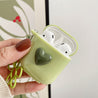 green flower airpods case boogzel apparel