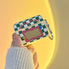 plaid mirror airpods case boogzel apparel