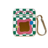happy time plaid airpods case boogzel apparel