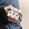polka dot airpods case boogzel apparel
