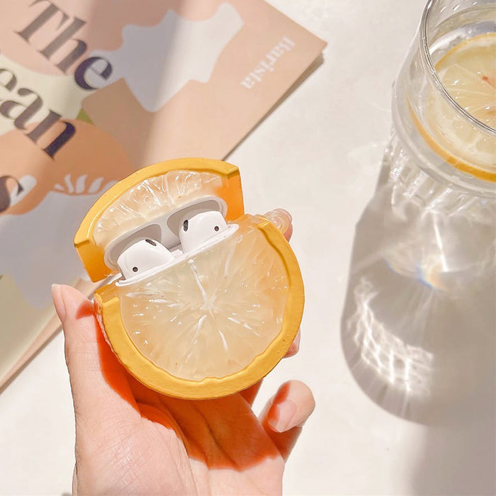 lemon airpods case boogzel apparel
