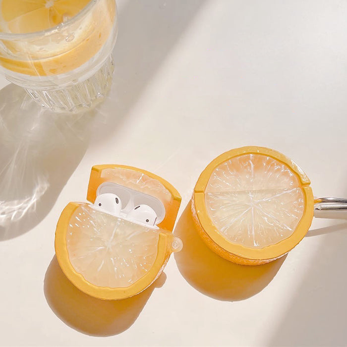 lemon airpods case boogzel apparel