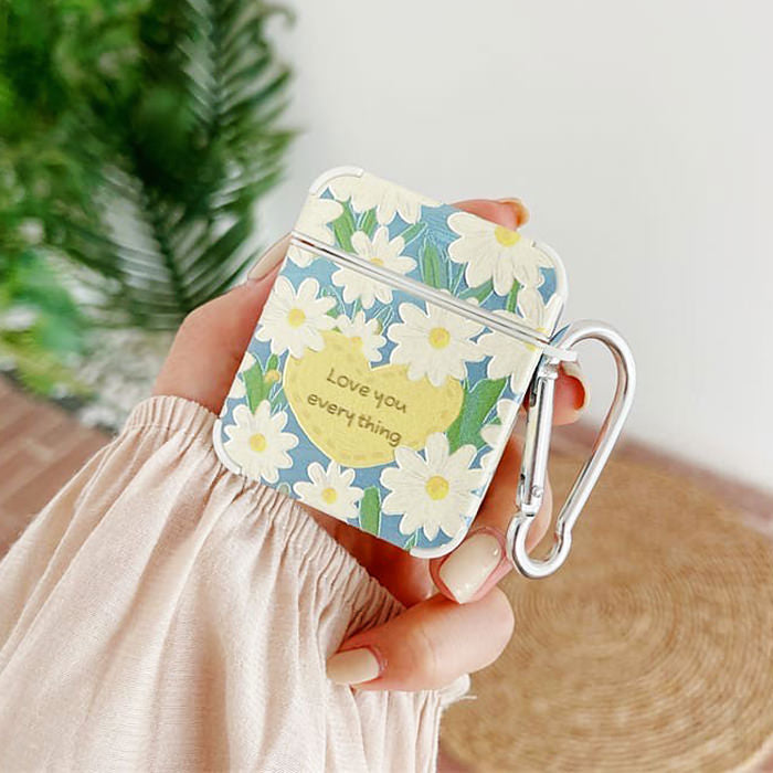 daisy airpods case boogzel apparel
