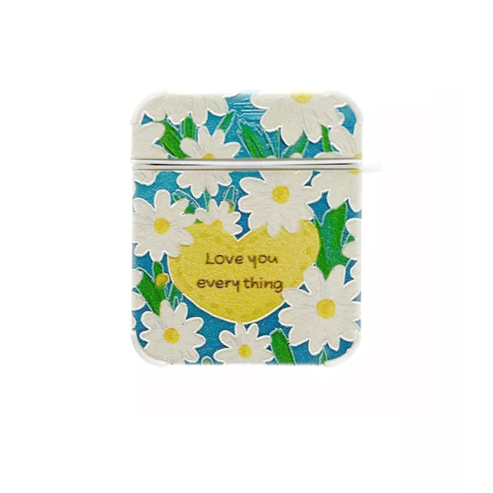 daisy flower airpods case boogzel apparel