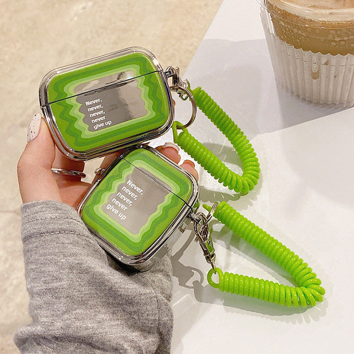 green aesthetic airpods case boogzel apparel
