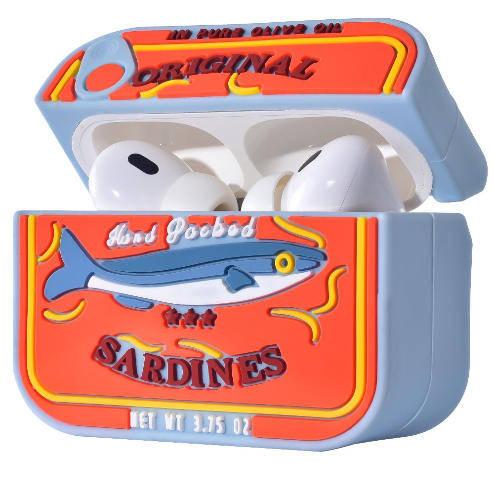 Sardines AirPods -ის ქეისი