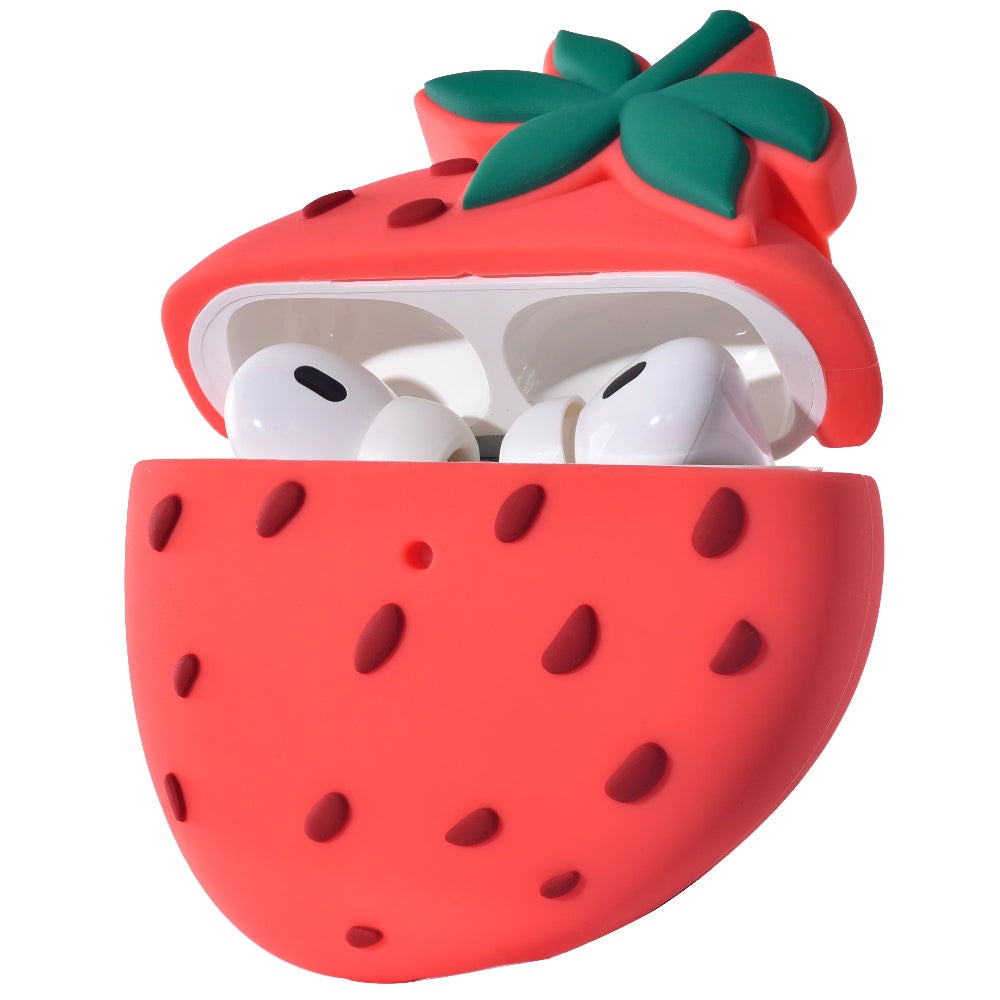 Strawberry AirPods-ის ქეისი