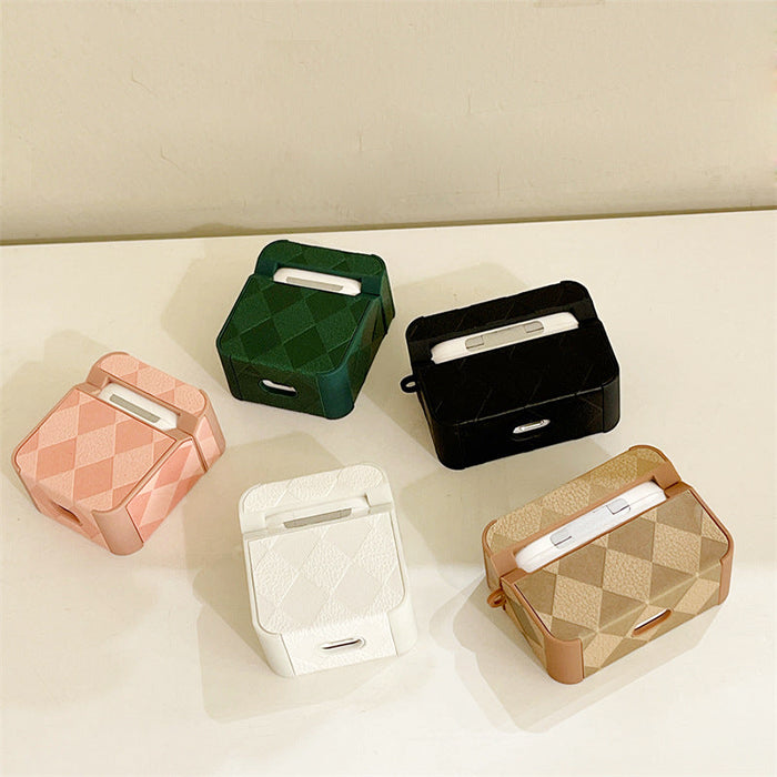 aesthetic argyle airpods case boogzel apparel