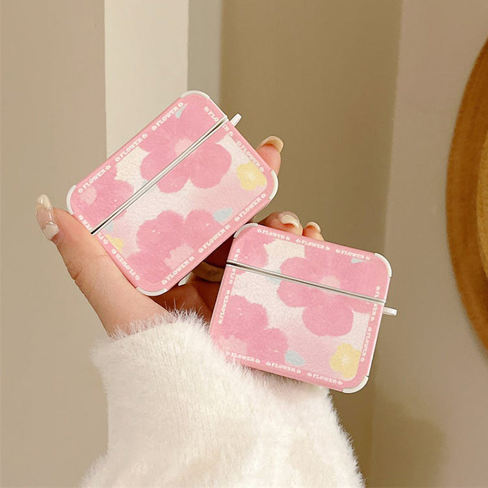 floral paint airpods case boogzel apparel