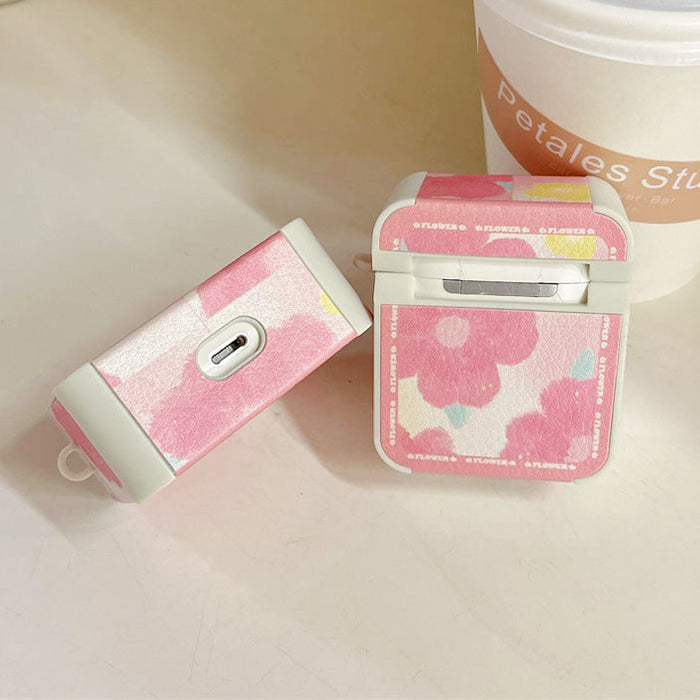 floral print airpods case boogzel apparel