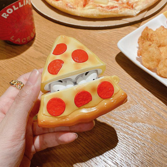 pizza airpods case boogzel apparel