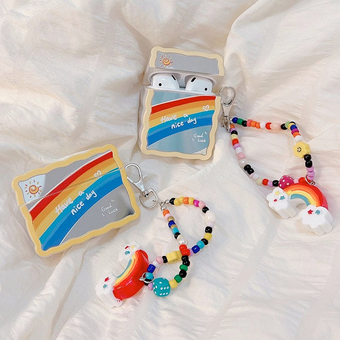rainbow airpods case boogzel apparel
