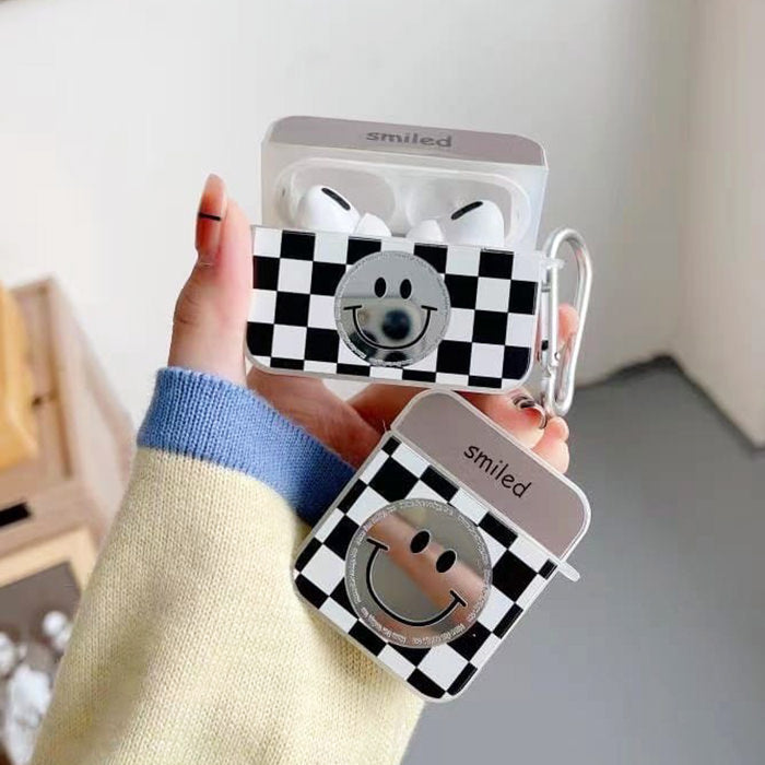 checkered airpods case boogzel apparel