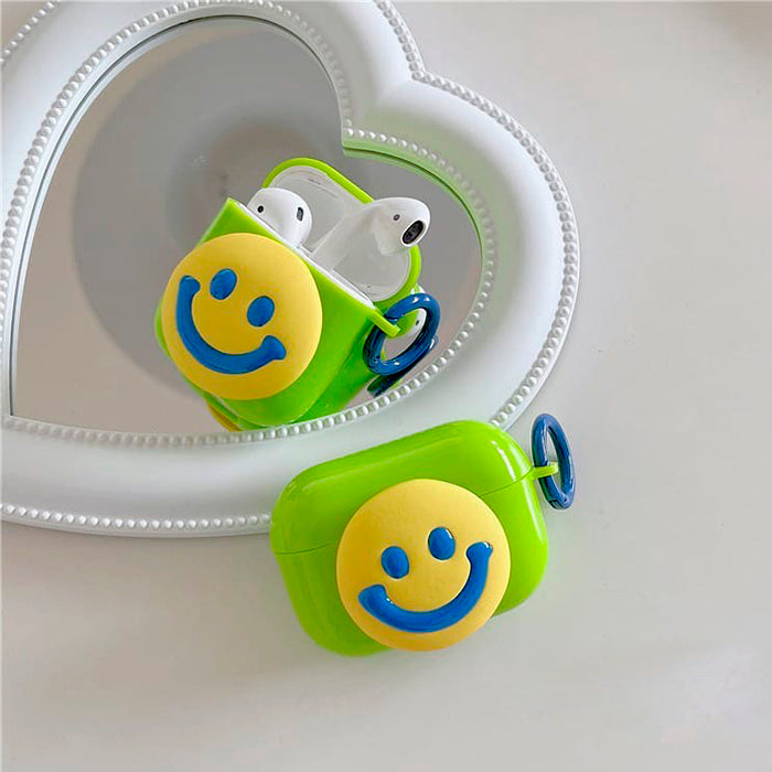 smiley airpods case boogzel apparel
