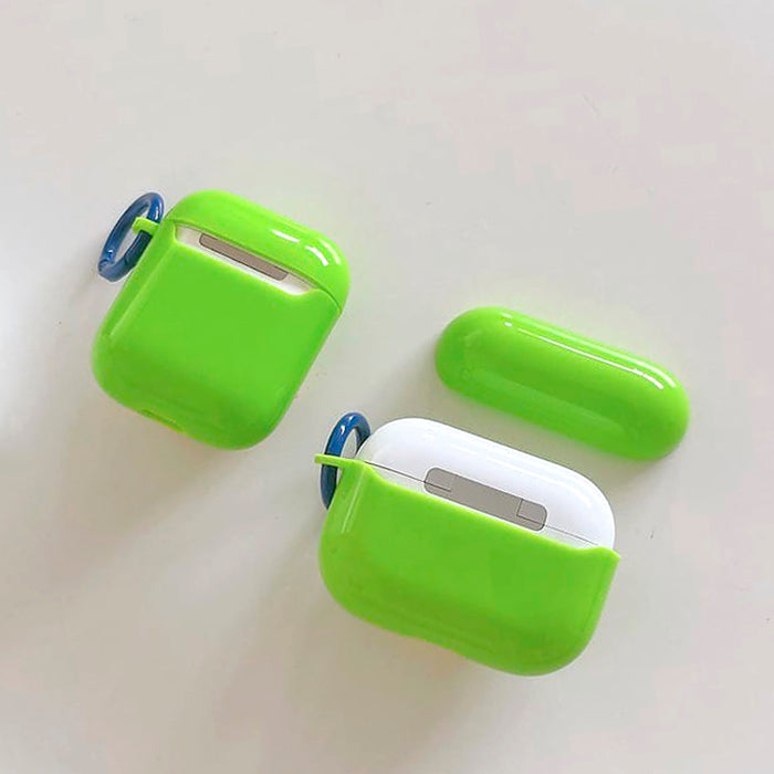 neon green airpods case boogzel apparel