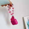 pink heart chain AirPods Case boogzel apparel