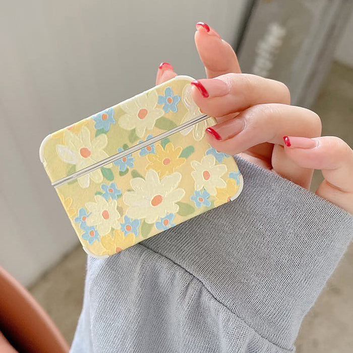 aesthetic flowers airpods case boogzel apparel