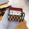 green argyle airpods case boogzel apparel