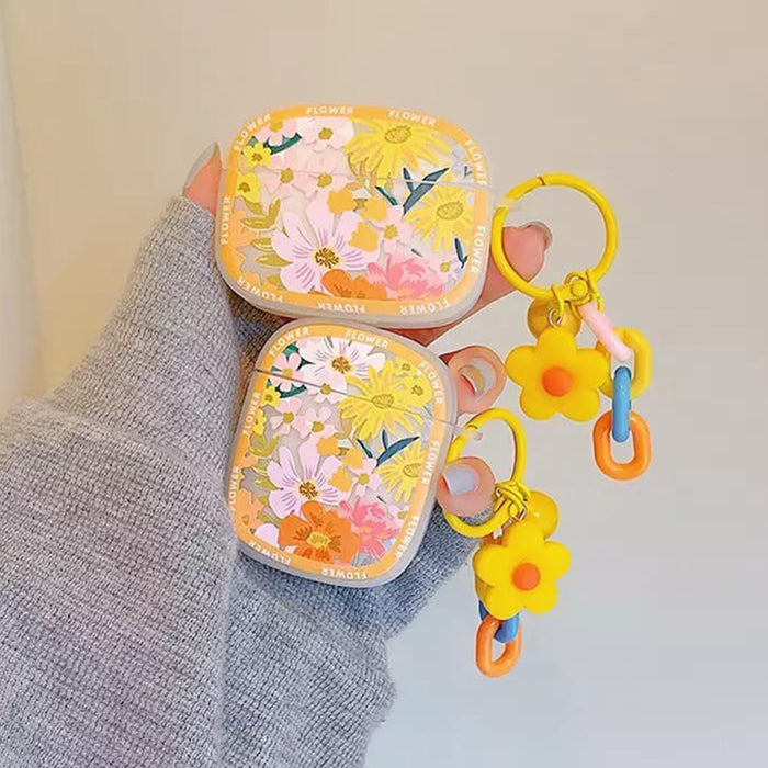 aesthetic floral airpods case shop