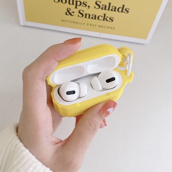 yellow egg airpods case shop