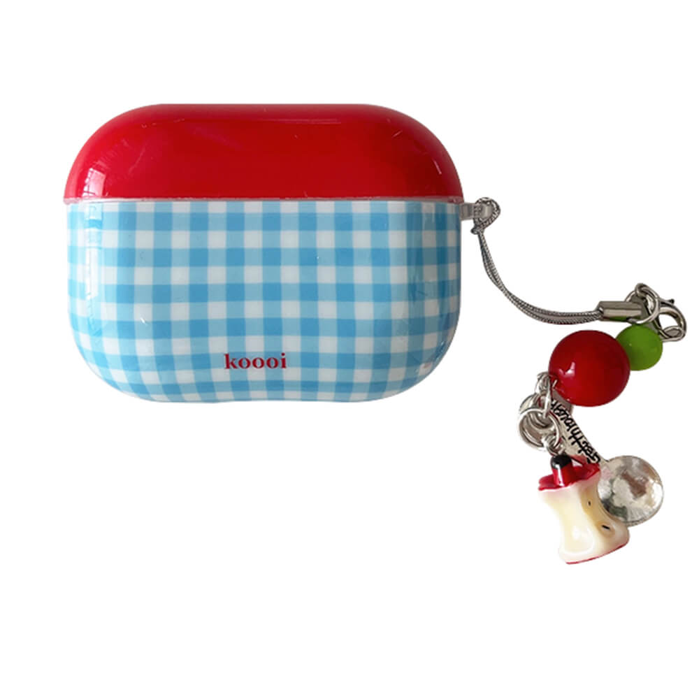 apple checkered airpods case lulucases