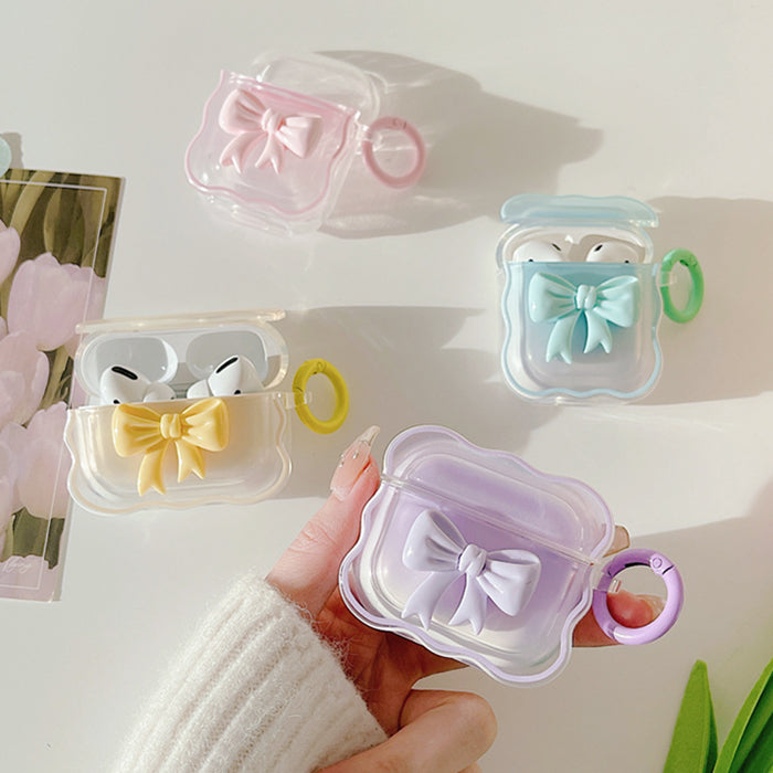 candy color bow airpods case lulucases