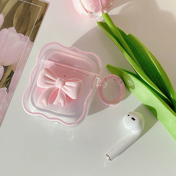 candy color bow airpods case lulucases