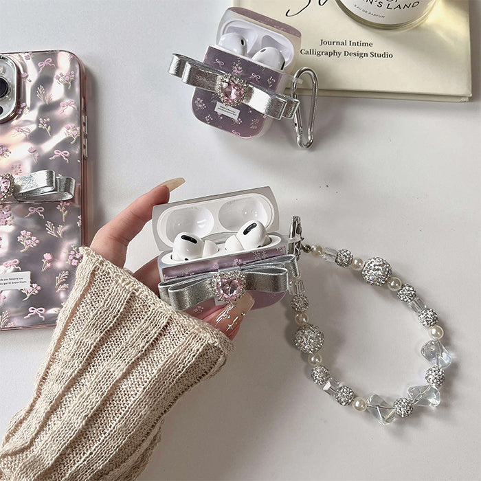 coquette bowknot airpods case lulucases