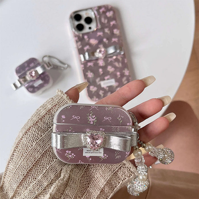 coquette bowknot airpods case lulucases