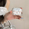 cute bear and bows airpods case lulucases