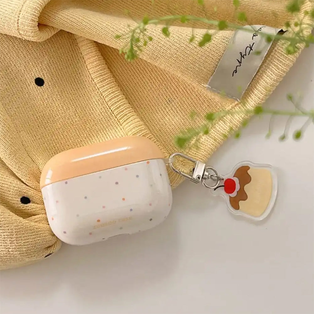 cute cherry cake airpods case lulucases