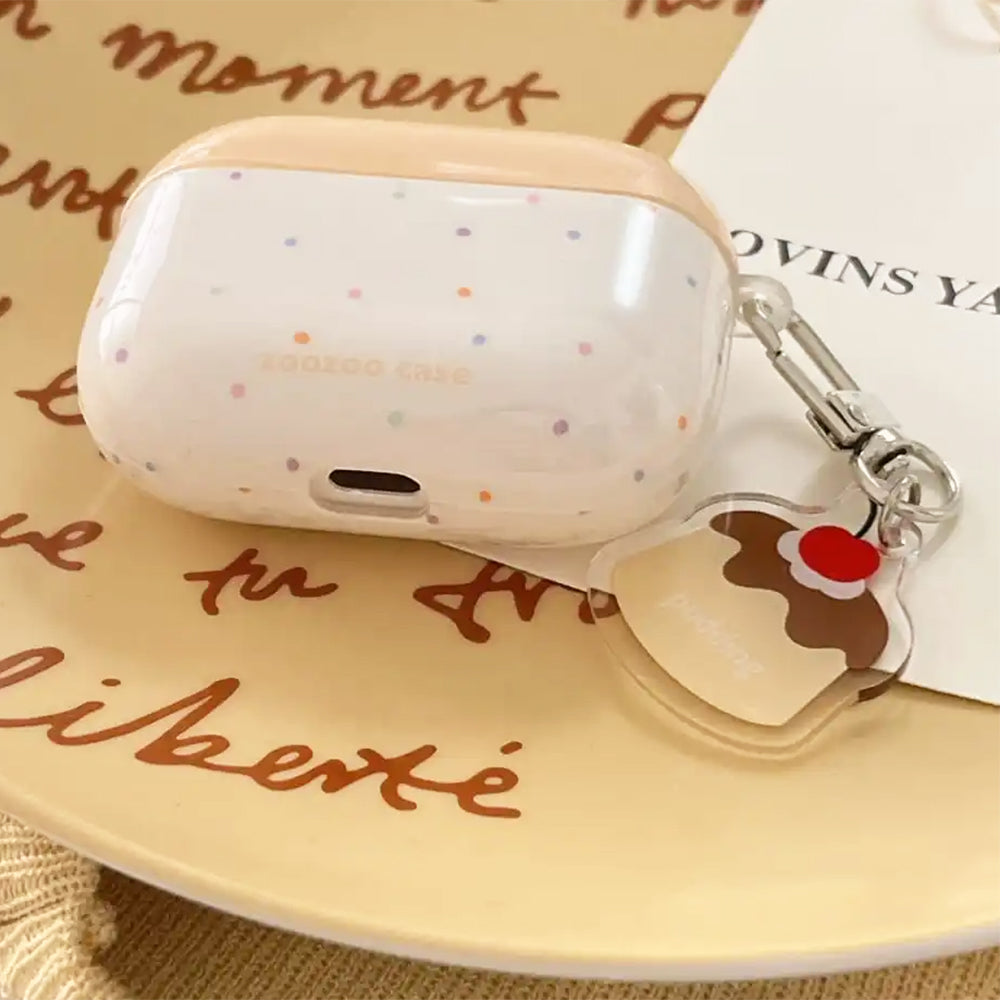 cute cherry cake airpods case lulucases