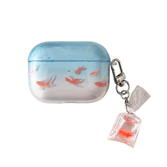 goldfish aesthetic airpods case lulucases