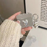 metal heart airpods case lulucases
