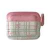 pastel bow plaid airpods case lulucases