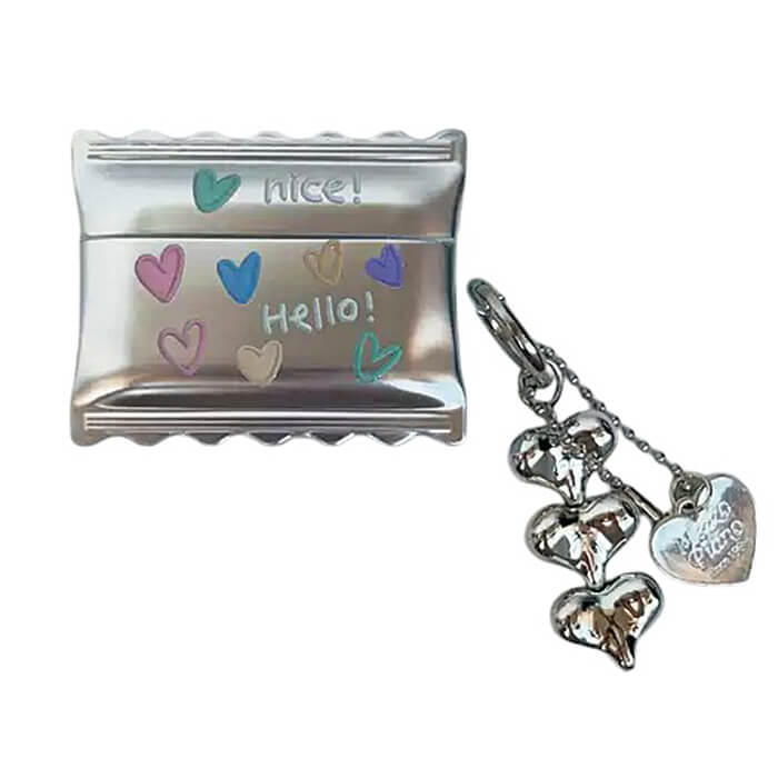pastel hearts airpods case lulucases