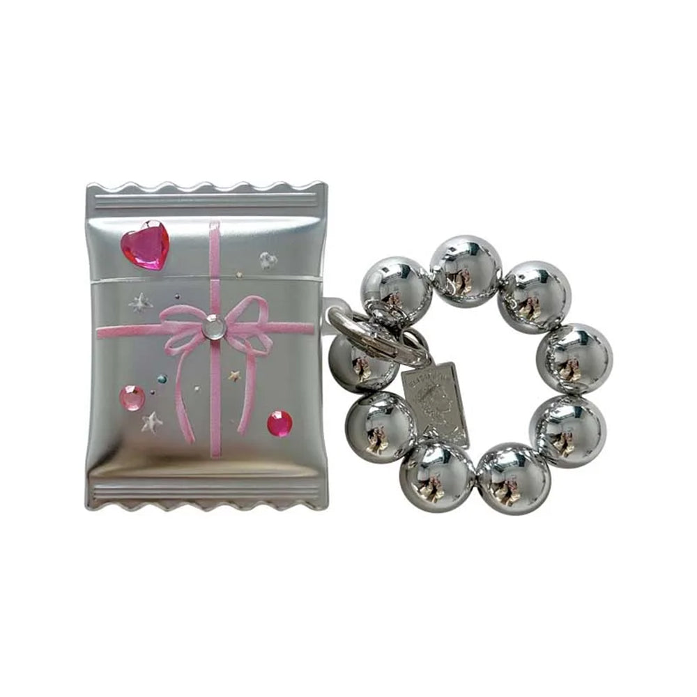 rhinestone diy bow airpods case lulucases