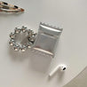 rhinestone diy bow airpods case lulucases