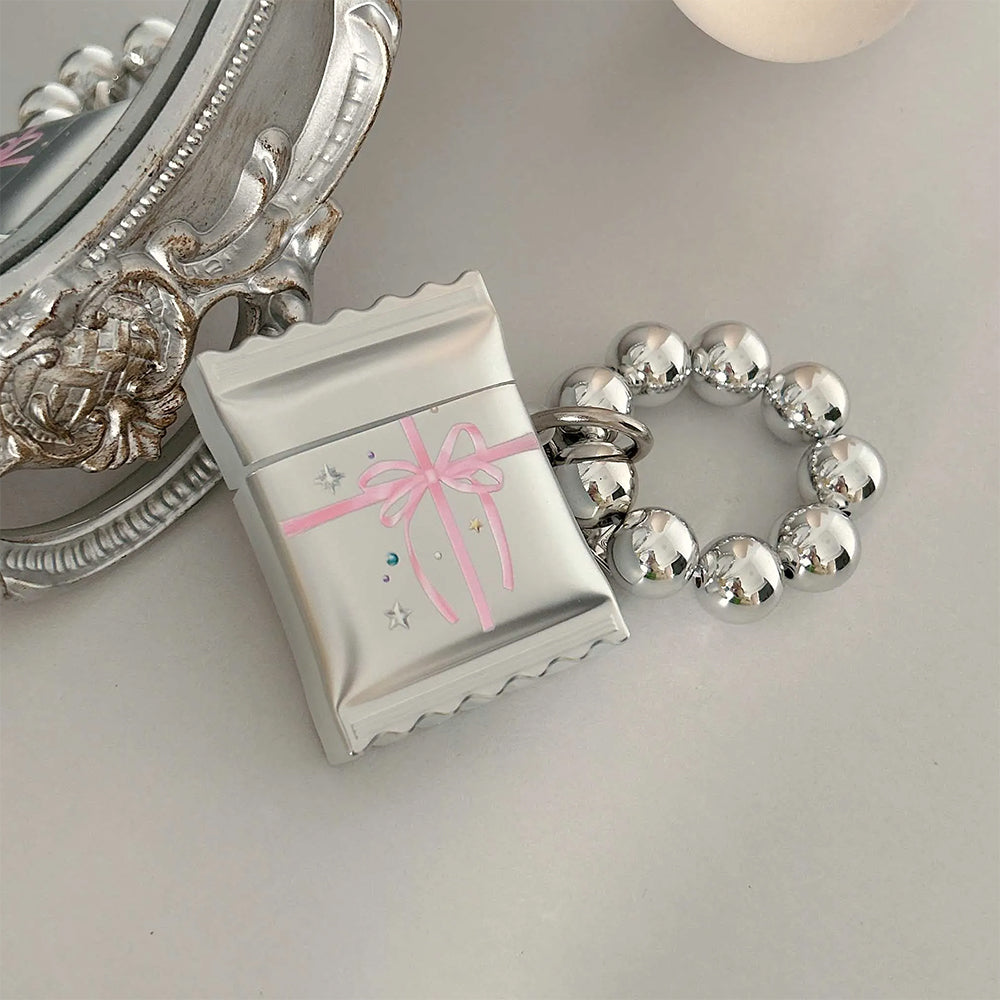 rhinestone diy bow airpods case lulucases